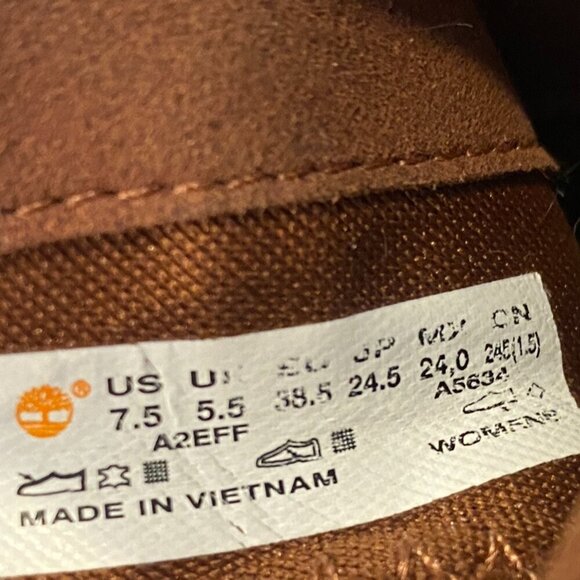 Timberland Sutherlin Bay Low Leather Chelsea Boots A2EFF Sz 7.5M Brown #341B - Picture 8 of 8